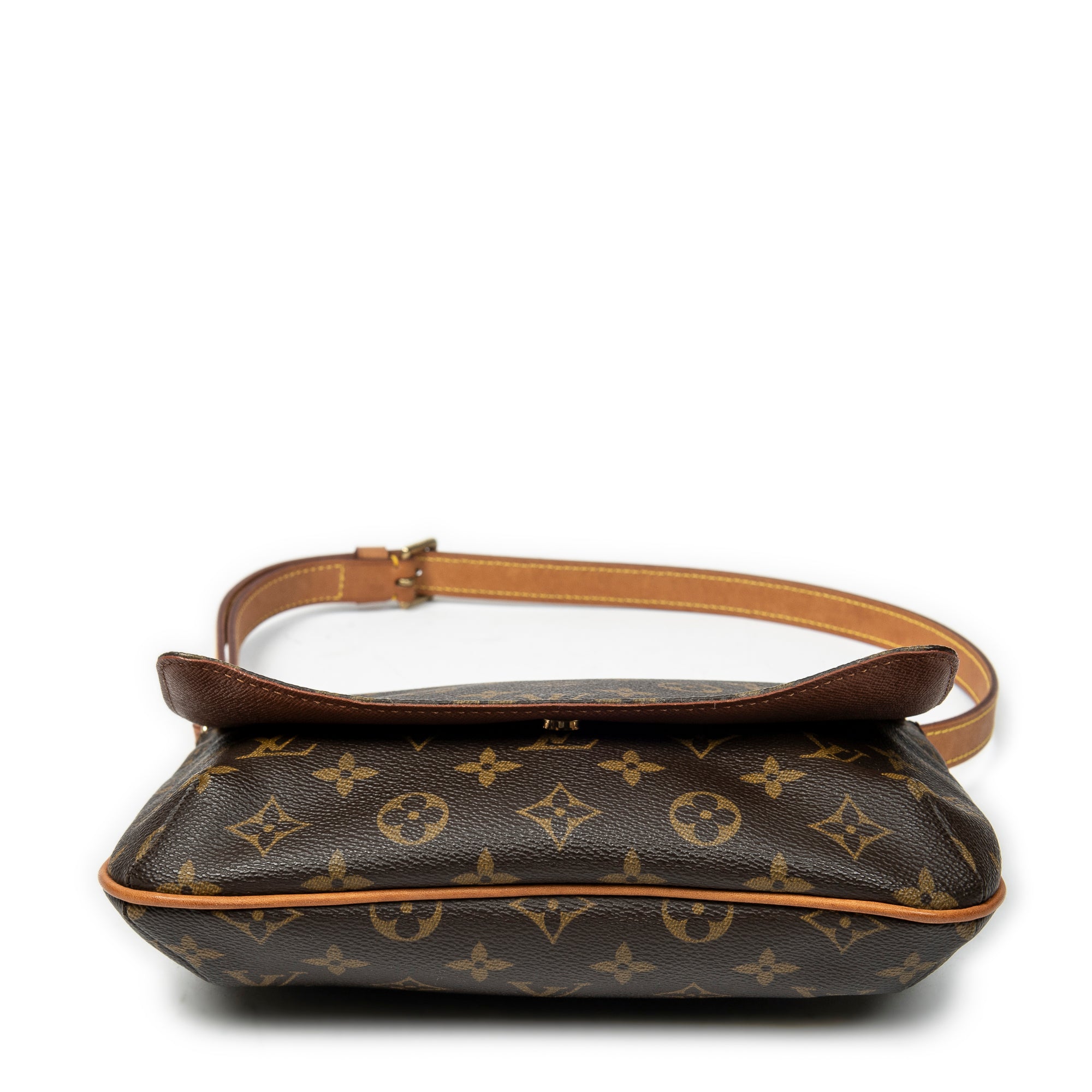 Shoulder Bag Musette Tango Brown Monogram Canvas