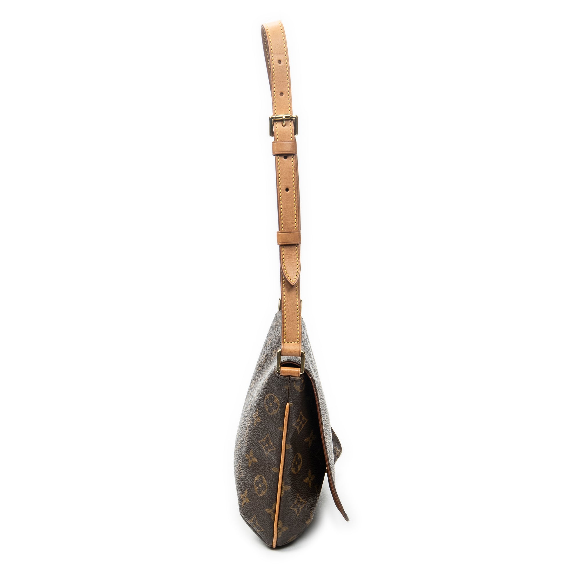 Shoulder Bag Musette Tango Brown Monogram Canvas