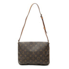 Shoulder Bag Musette Tango Brown Monogram Canvas