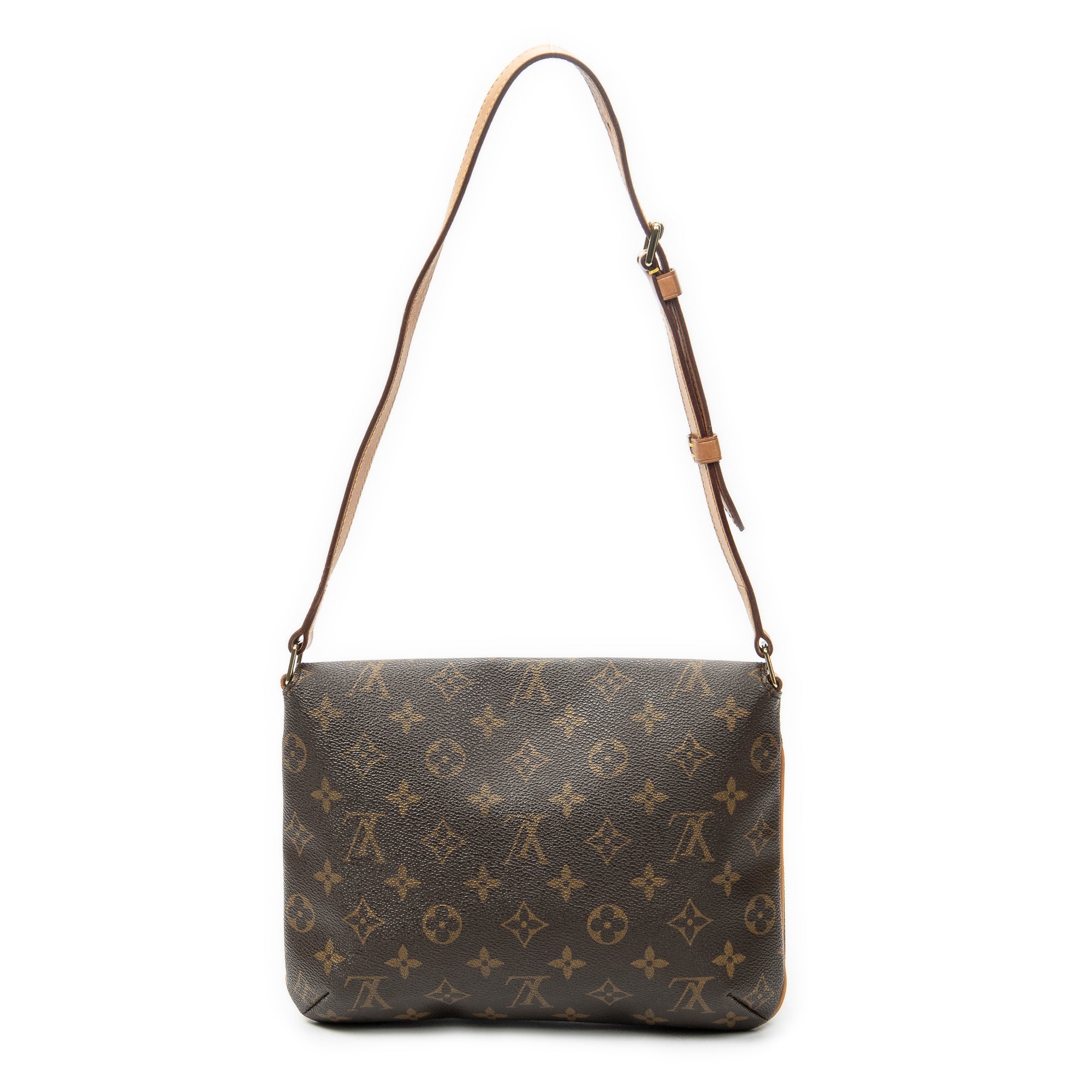 Shoulder Bag Musette Tango Brown Monogram Canvas