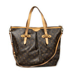 Shoulder Bag Palermo GM Brown Monogram Canvas