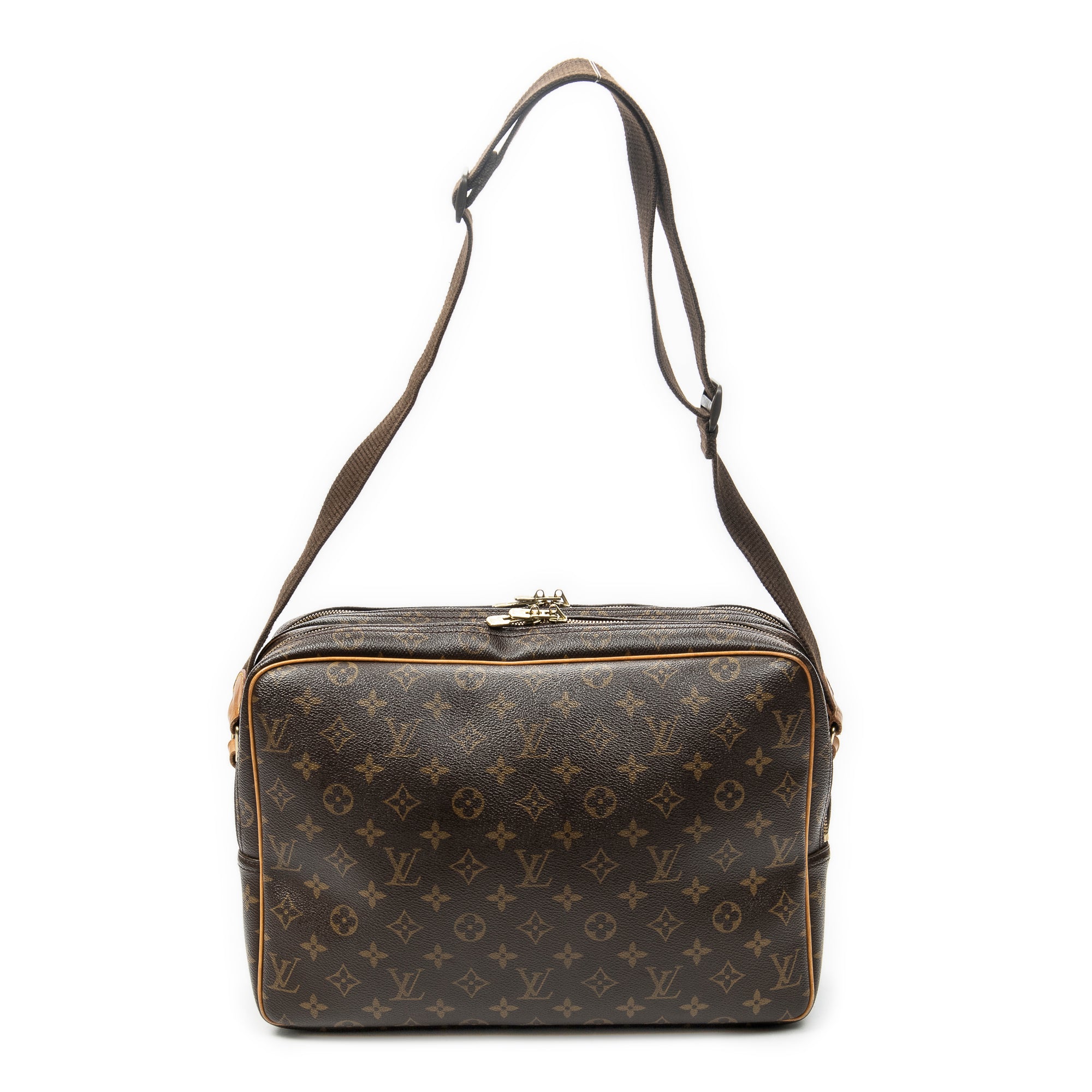 Shoulder Bag Reporter GM Brown Monogram Canvas