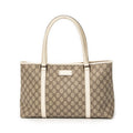 Shoulder Bag Medium Joy Tote Beige Supreme Coated Canvas