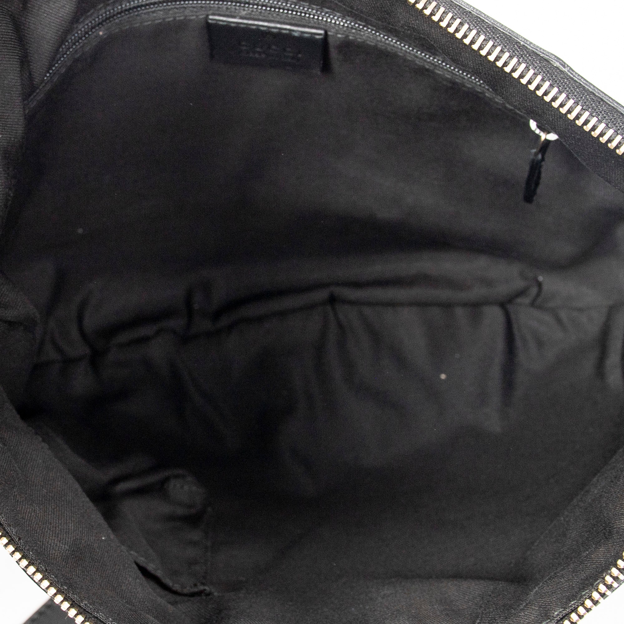 Shoulder Bag D Ring Messenger Black Monogrammed Canvas