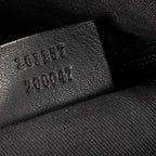 Shoulder Bag D Ring Messenger Black Monogrammed Canvas