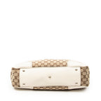 Shoulder Bag Medium Princy Tote Beige Monogrammed Canvas