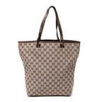 Shoulder Bag Tall Tote Light Pink Monogrammed Canvas