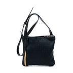Shoulder Bag Web Jolicoeur Crossbody Black Monogrammed Canvas