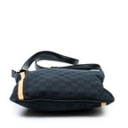 Shoulder Bag Web Jolicoeur Crossbody Black Monogrammed Canvas