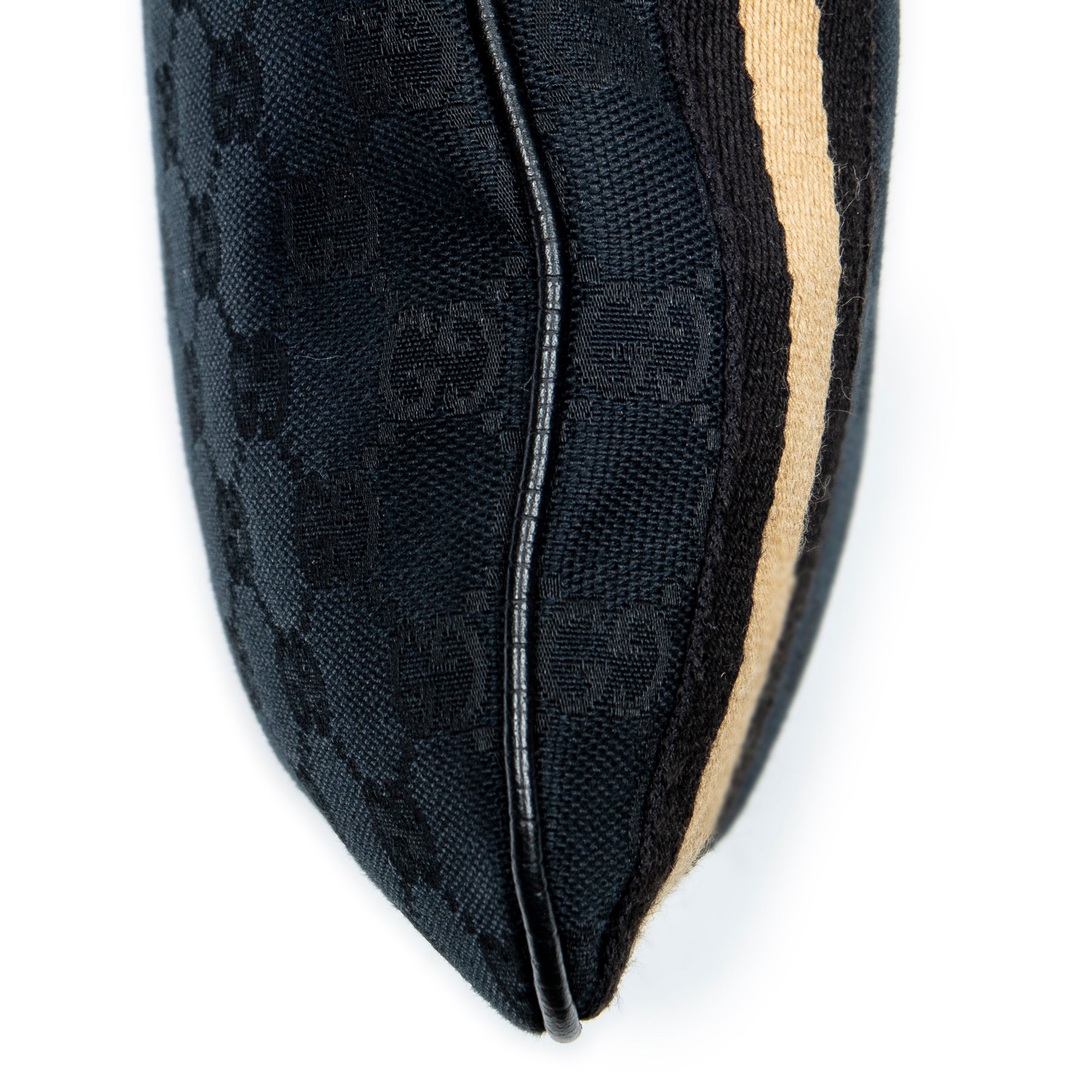 Shoulder Bag Web Jolicoeur Crossbody Black Monogrammed Canvas