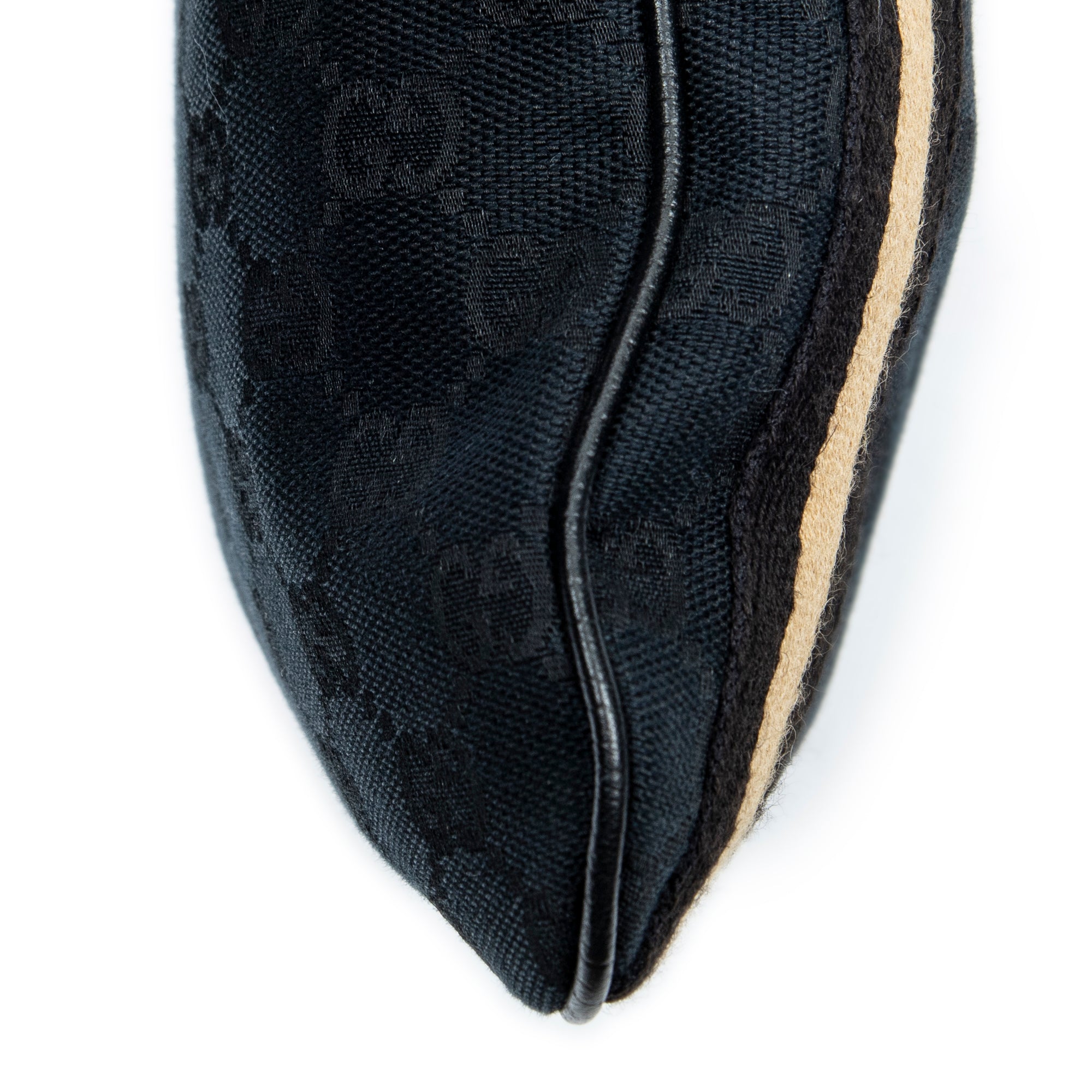 Shoulder Bag Web Jolicoeur Crossbody Black Monogrammed Canvas
