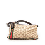 Sac bandoulière Web Jolicoeur Beige Toile Monogrammée