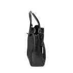 Shoulder Bag GG O-Ring Tote Black Monogrammed Canvas