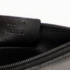 Shoulder Bag GG O-Ring Tote Black Monogrammed Canvas