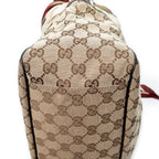 Shoulder Bag Medium Positano Scarf Tote Beige Monogrammed Canvas