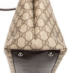 Handbag Vertical Tote Beige Monogrammed Canvas