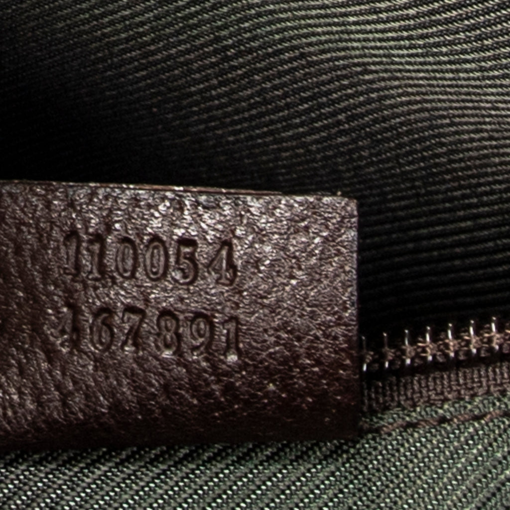 Shoulder Bag Zip Messenger Beige Monogrammed Canvas