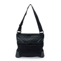 Shoulder Bag Messenger Bag Black Nylon Canvas