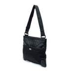 Shoulder Bag Messenger Bag Black Nylon Canvas