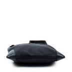 Shoulder Bag Messenger Bag Black Nylon Canvas