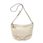 Shoulder Bag Lovely Heart Crossbody Ivory Guccissima Leather