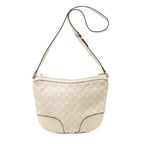 Shoulder Bag Lovely Heart Crossbody Ivory Guccissima Leather