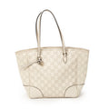 Shoulder Bag Medium Bree Tote Ivory Guccissima Leather