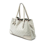 Shoulder Bag Medium Princy Tote Ivory Guccissima Leather