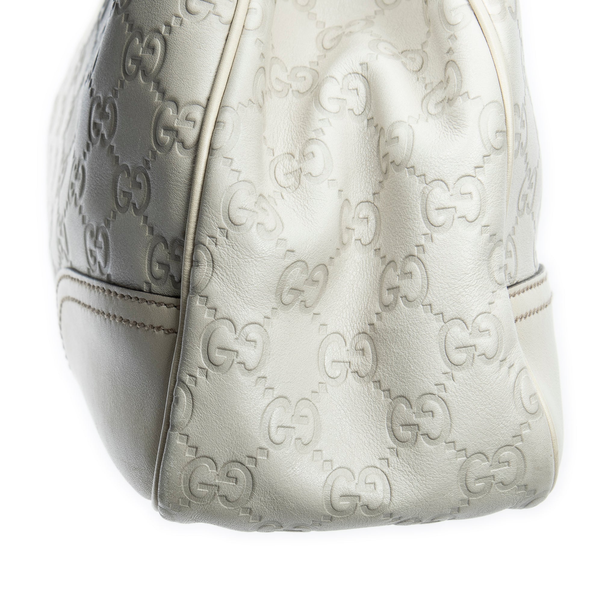 Shoulder Bag Medium Princy Tote Ivory Guccissima Leather