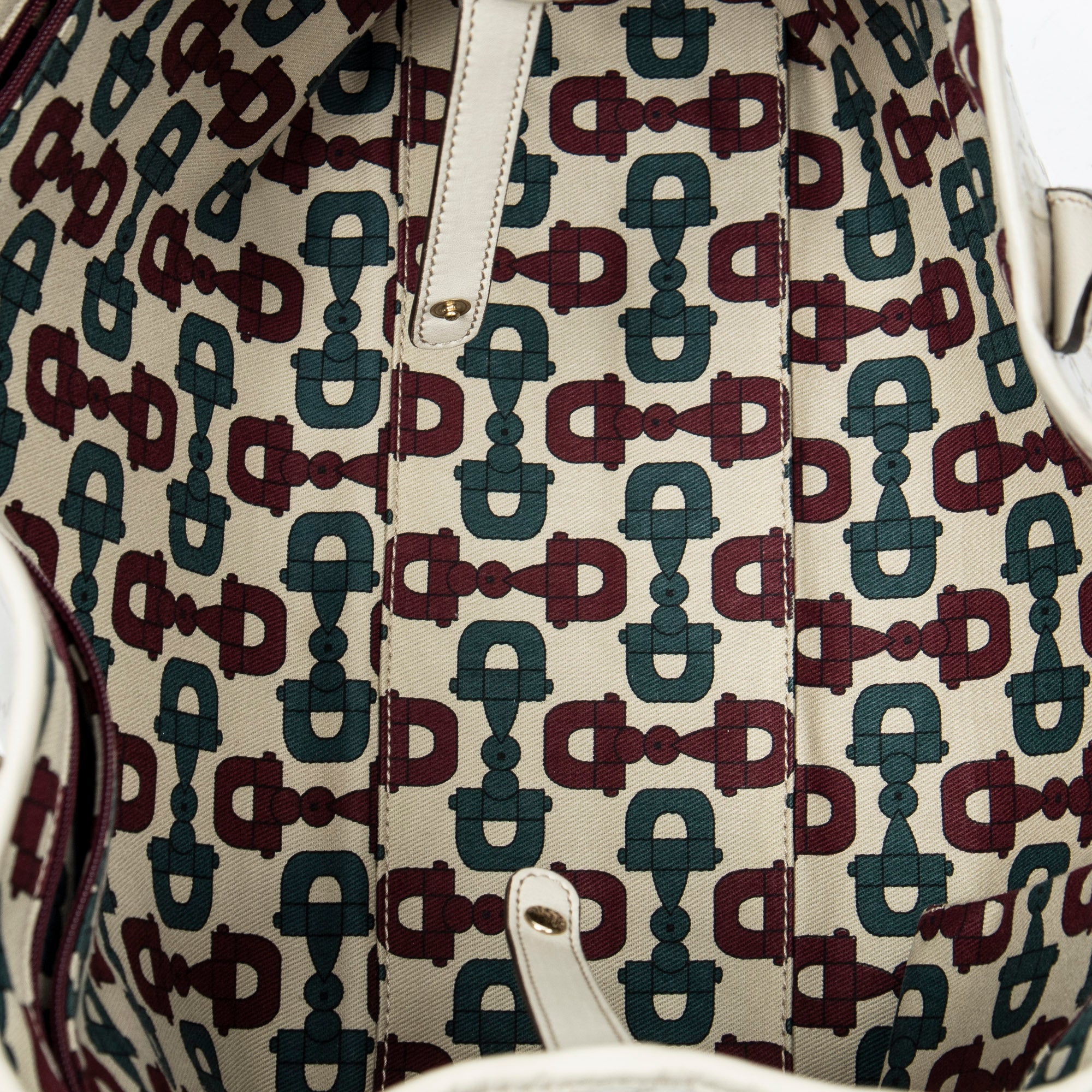 Shoulder Bag Medium Princy Tote Ivory Guccissima Leather
