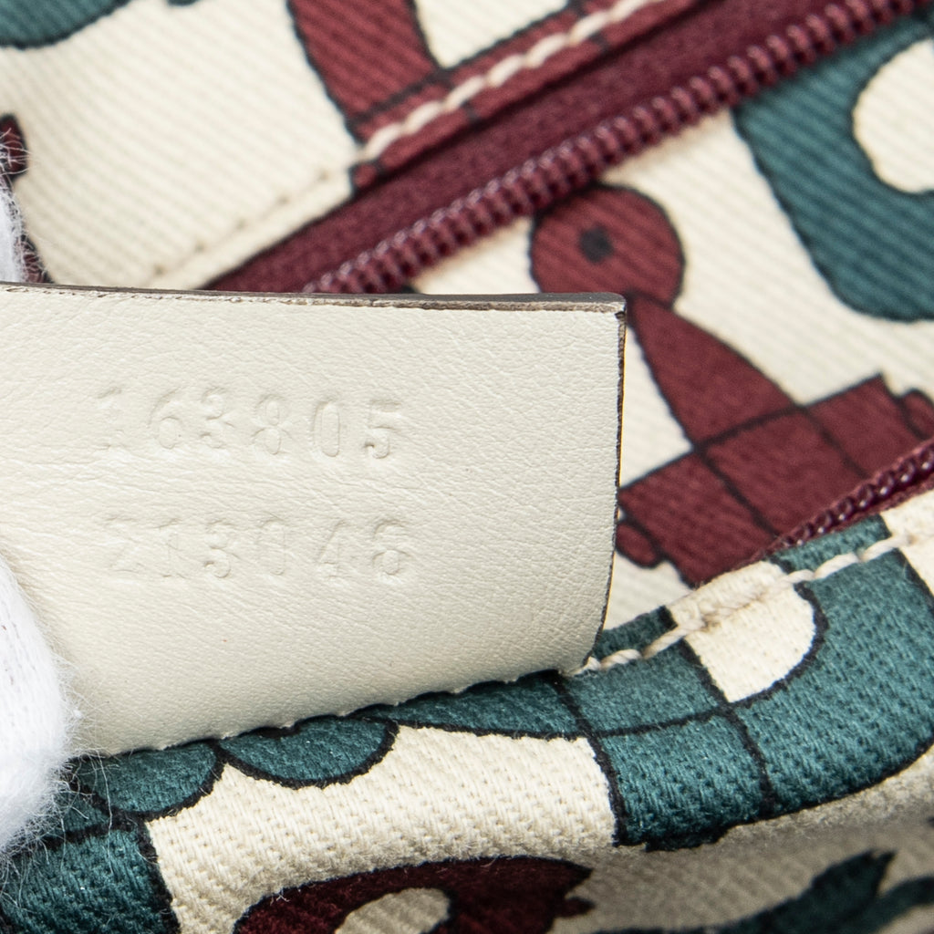 Shoulder Bag Medium Princy Tote Ivory Guccissima Leather