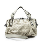 Shoulder Bag Medium Icon Bit Boston Ivory Guccissima Leather