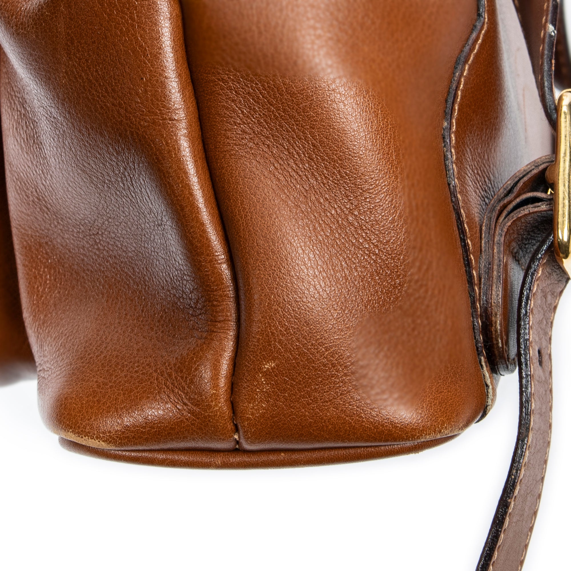 Gucci - Mini sac à dos Bambou - Fauve