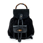 Gucci - Mini Sac à Dos Bambou - Noir