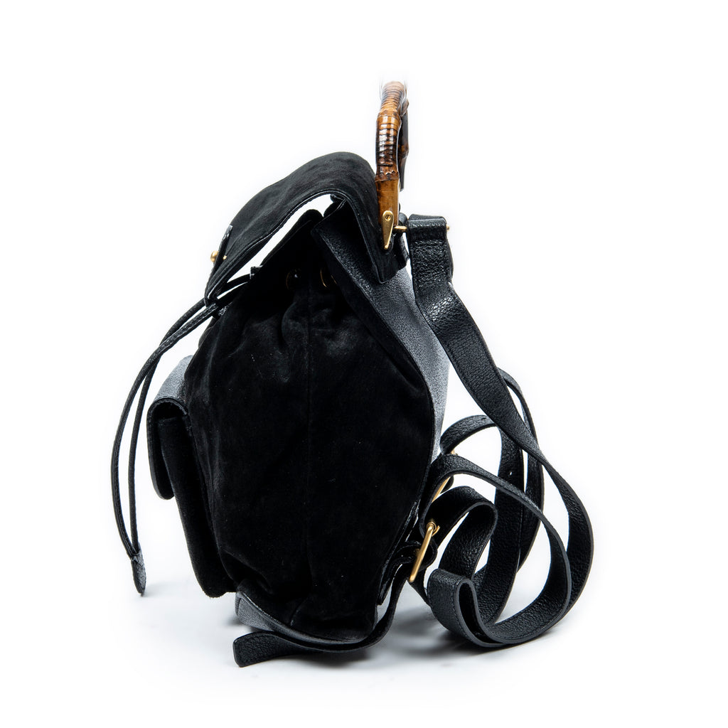 Gucci - Mini Sac à Dos Bambou - Noir