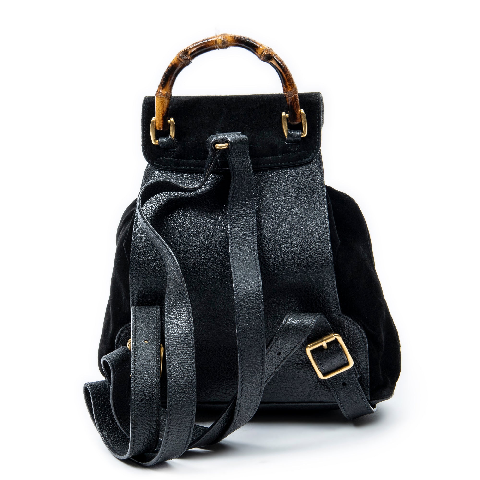 Gucci - Mini Sac à Dos Bambou - Noir
