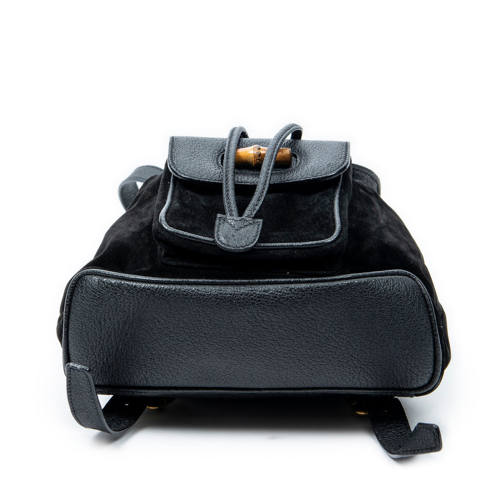 Gucci - Mini Sac à Dos Bambou - Noir