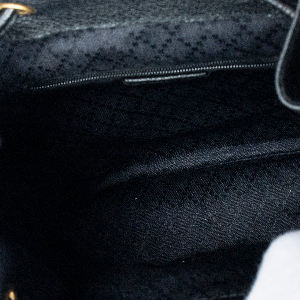 Gucci - Mini Sac à Dos Bambou - Noir