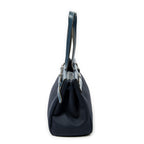 Shoulder Bag Herbag Cabas MM Navy Toile Officier Canvas