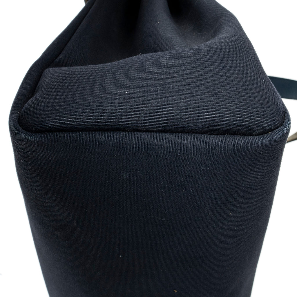 Shoulder Bag Herbag Cabas MM Navy Toile Officier Canvas