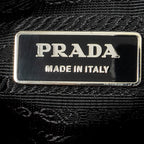Prada - Sac fourre-tout zippé à chaîne - Rose/Noir