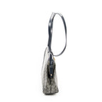 Shoulder Bag Vintage Frame Crossbody Navy Macadam Coated Canvas