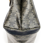 Shoulder Bag Vintage Frame Crossbody Navy Macadam Coated Canvas