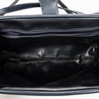 Shoulder Bag Vintage Frame Crossbody Navy Macadam Coated Canvas