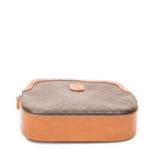 Shoulder Bag Vintage Small Crossbody Brown Macadam Coated Canvas