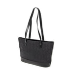 Shoulder Bag Vintage Shopping Tote Black C Macadam Canvas