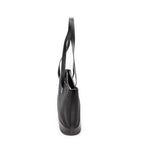 Shoulder Bag Vintage Shopping Tote Black C Macadam Canvas