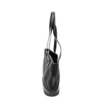 Shoulder Bag Vintage Shopping Tote Black C Macadam Canvas