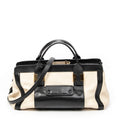 Shoulder Bag Medium Alice Satchel Ivory Calfskin Leather