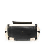 Shoulder Bag Medium Alice Satchel Ivory Calfskin Leather